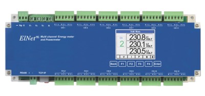 Elnet MC multichannel power energy meter