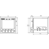 Siemens PAC5200 7KM5412-6BA00-1EA2 DIMENSIONS